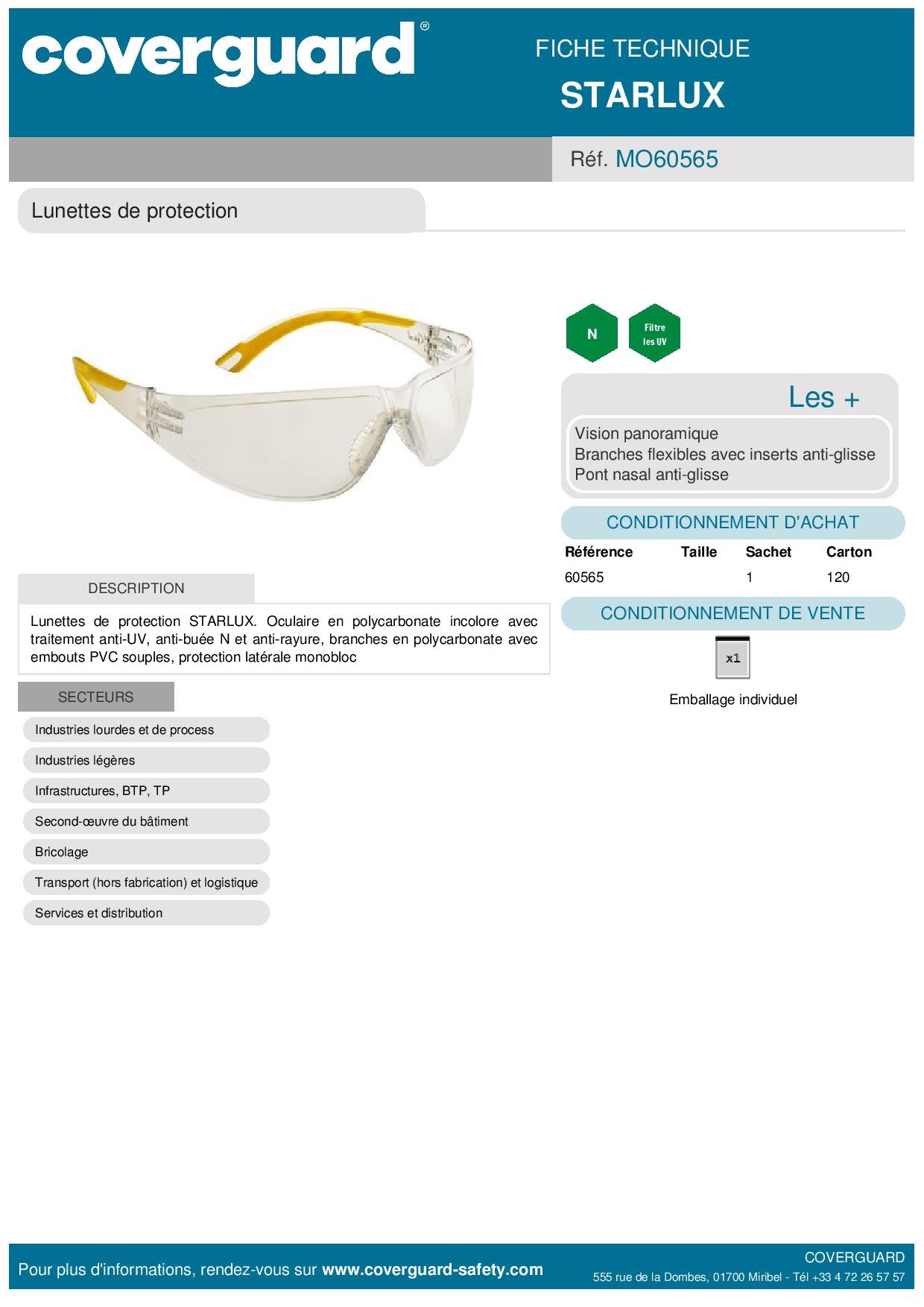 Lunettes STARLUX incolore Anti-buée