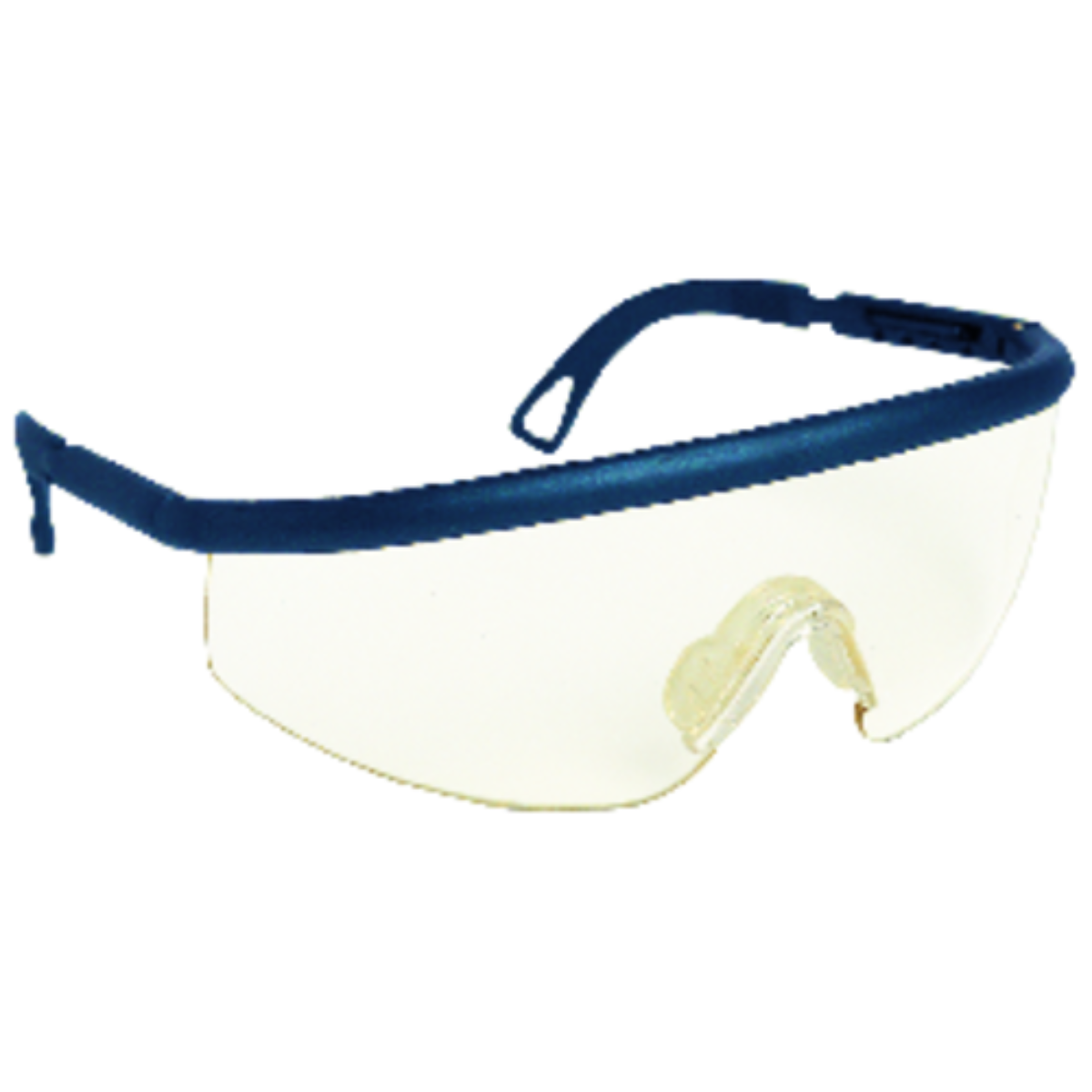 Lunettes FIXLUX monture nylon bleu, oculaire incolore AR