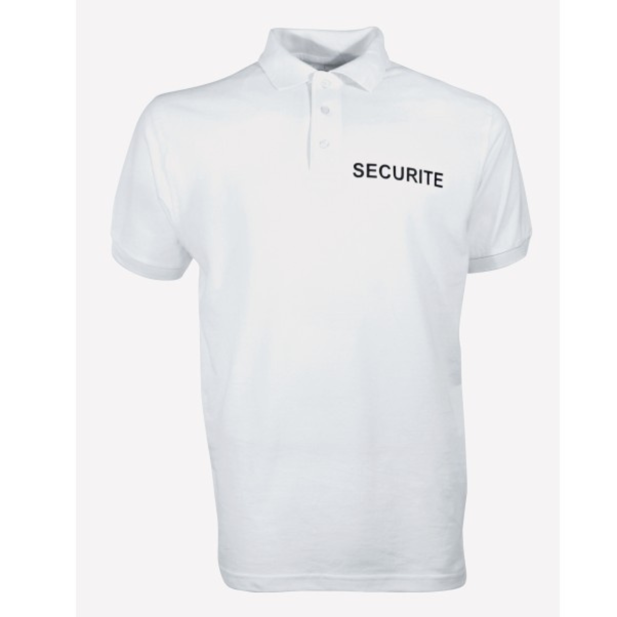 POLO MC COTON BRODE SECURITE CITYGUARD