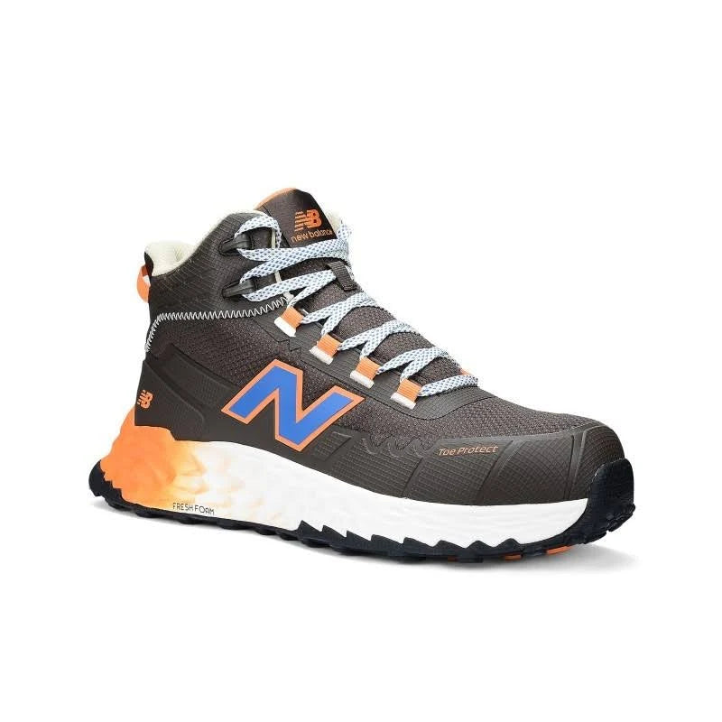 CHAUSSURE SECURITE NEW BALANCE MID CHOCOLAT/ORANGE S3