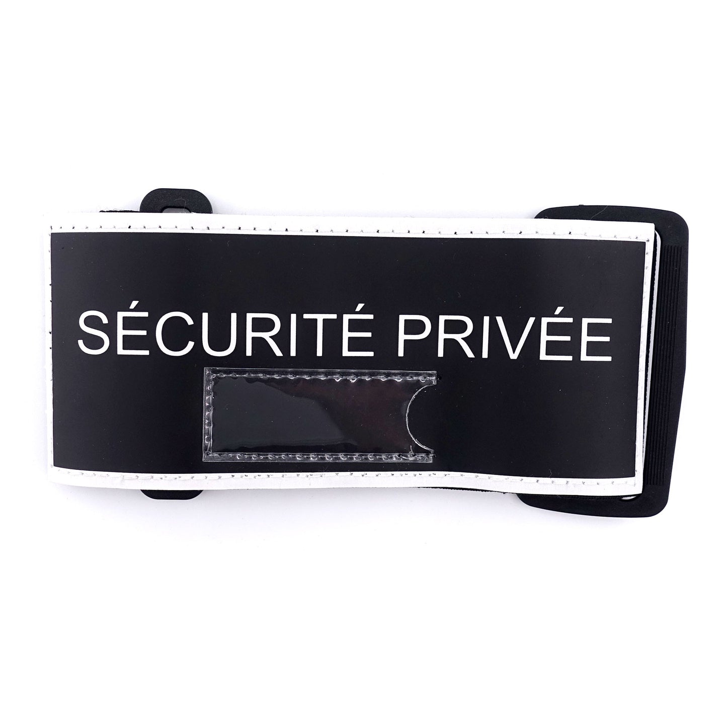 BRASSARD SECURITE PRIVEE RETROFLECHISSANT AVEC EMPLACEMENT RIO