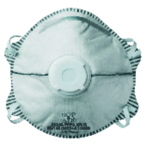 23238 MASQUE FFP2 NR D VO COQUE VALVE (BOÎTE DE 10 PIÈCES)