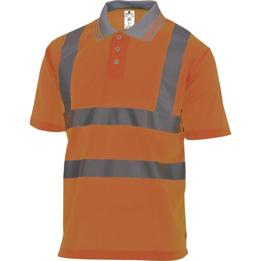 OFFSHORE POLO POLYESTER HAUTE VISIBILITÉ