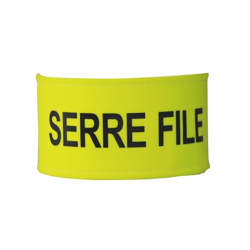 23585 BRASSARD SOUPLE JAUNE FLUO SERRE FIL