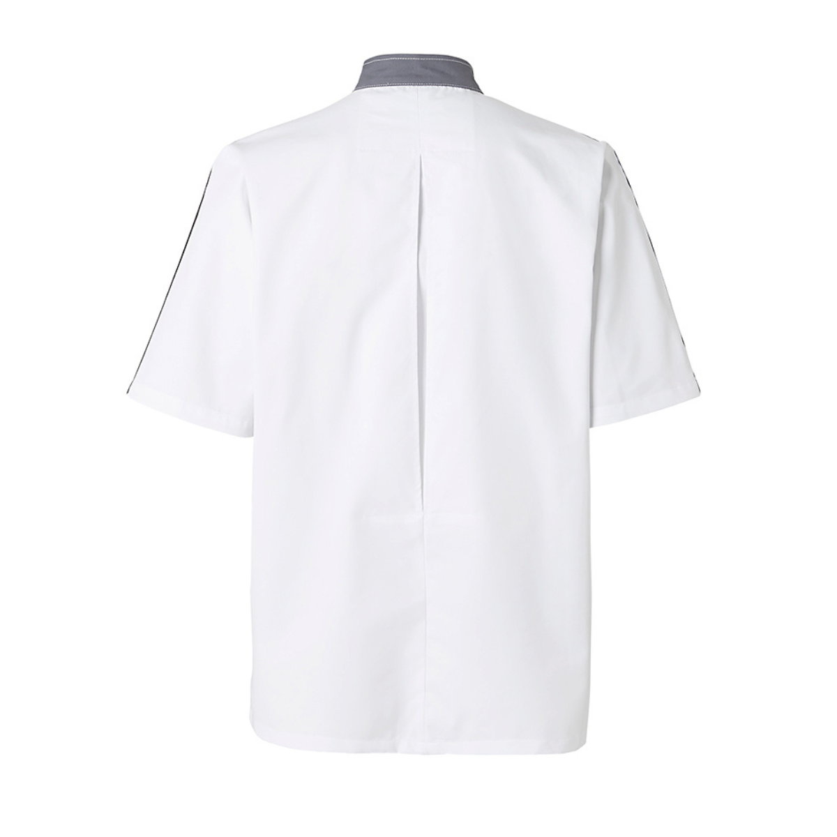 2980 VESTE CUISINE SCORE BLANC NOIR GRIS MANCHE COURTES