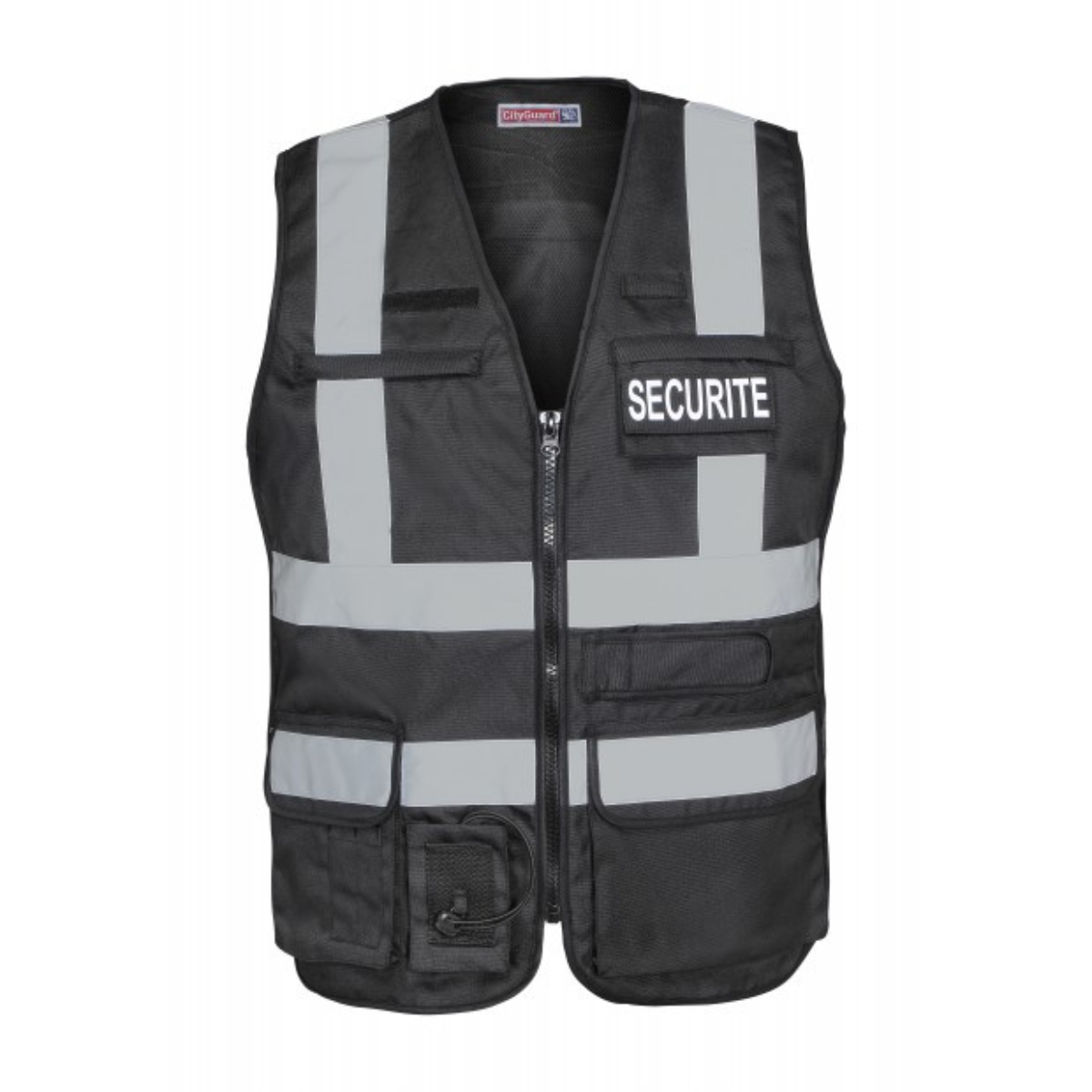 1284 Gilet sécurité multipoche