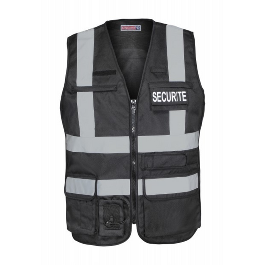 1284 Gilet sécurité multipoche