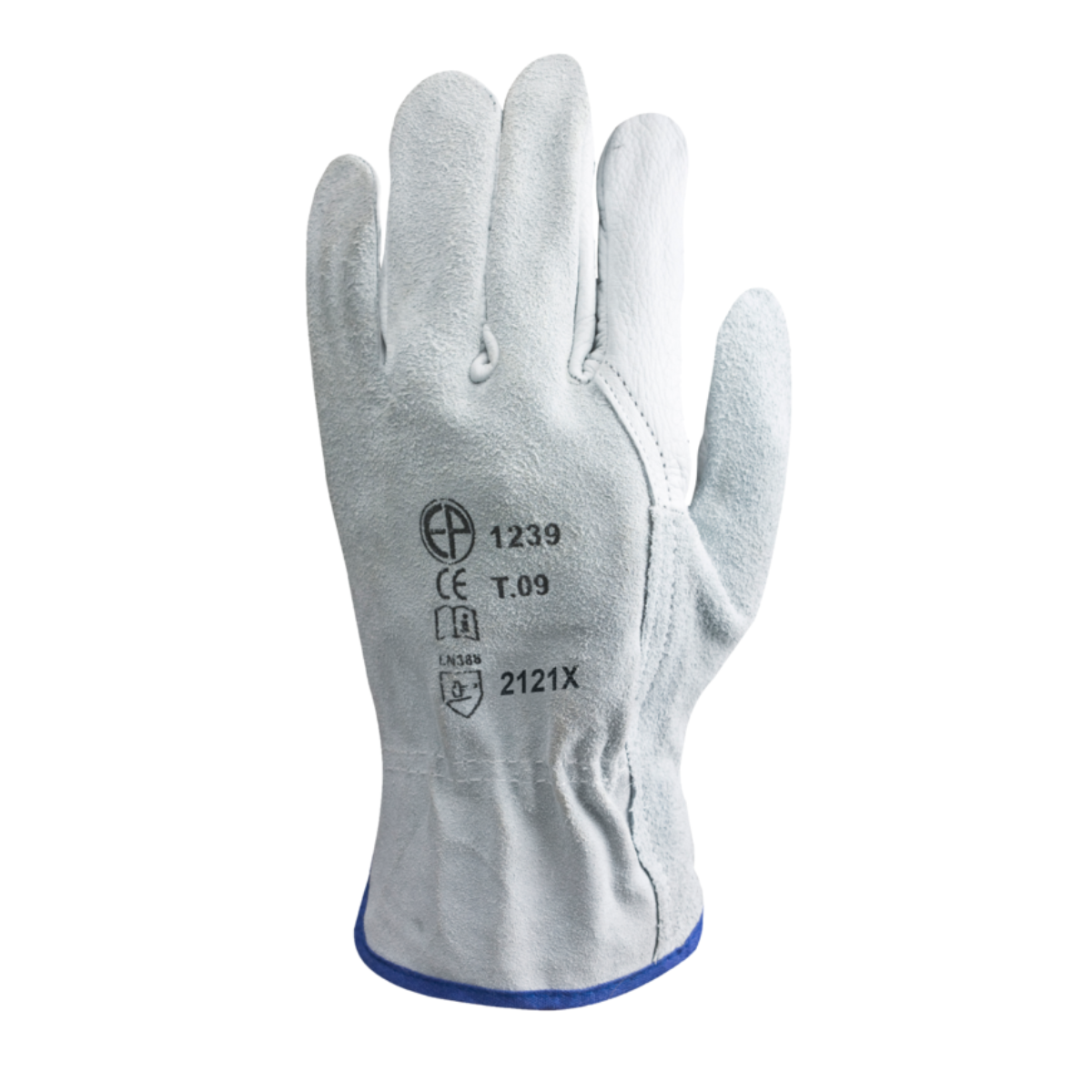 1240 Gants fleur standard, dos croûte Manutention générale et lourde