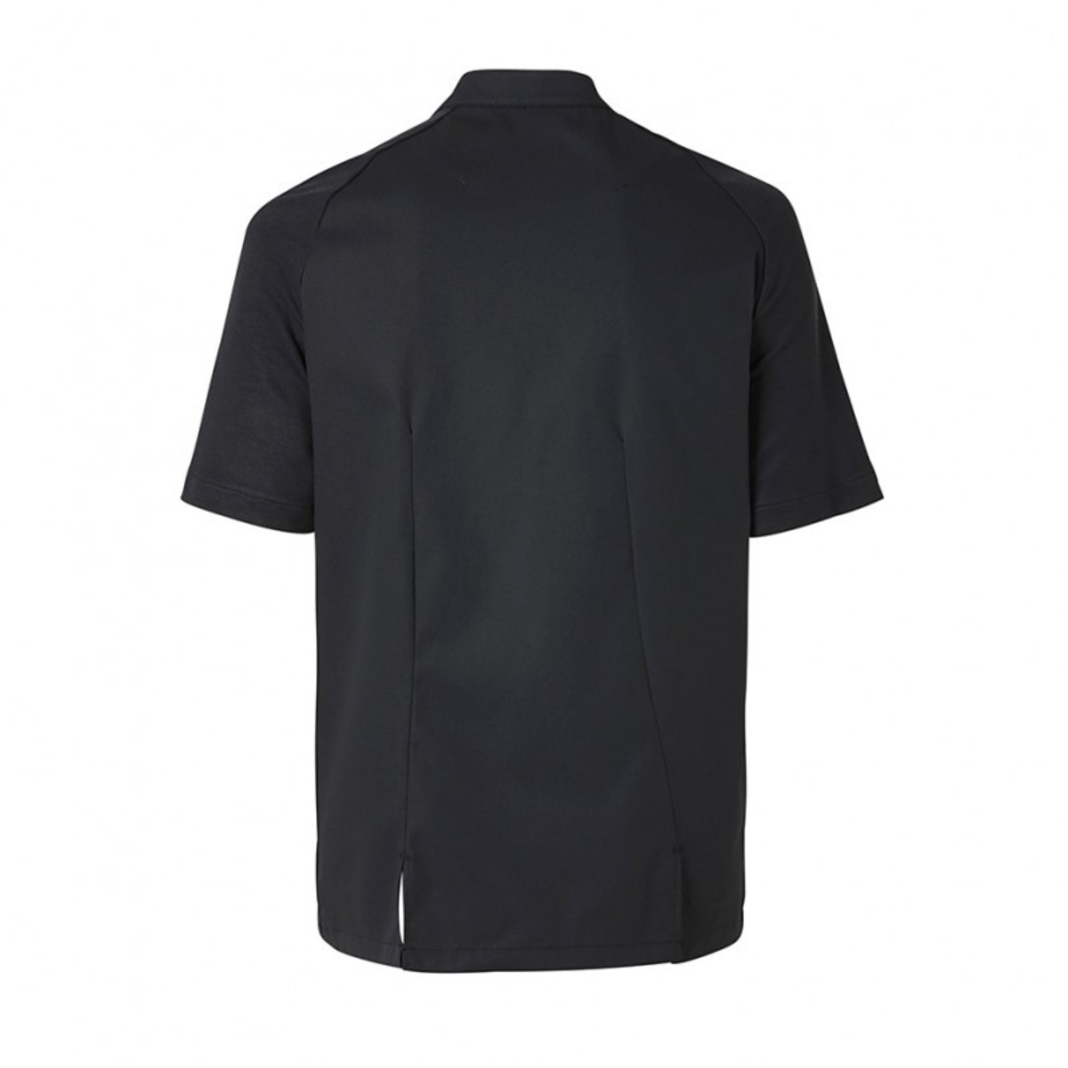 VESTE CUISINE TIM NOIR MANCHE COURTES MOLINEL