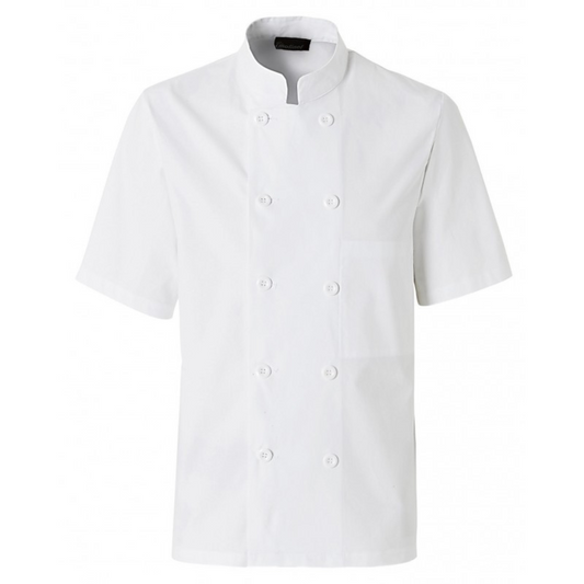 VESTE CUISINE BLANC MOLINEL MANCHE COURTE