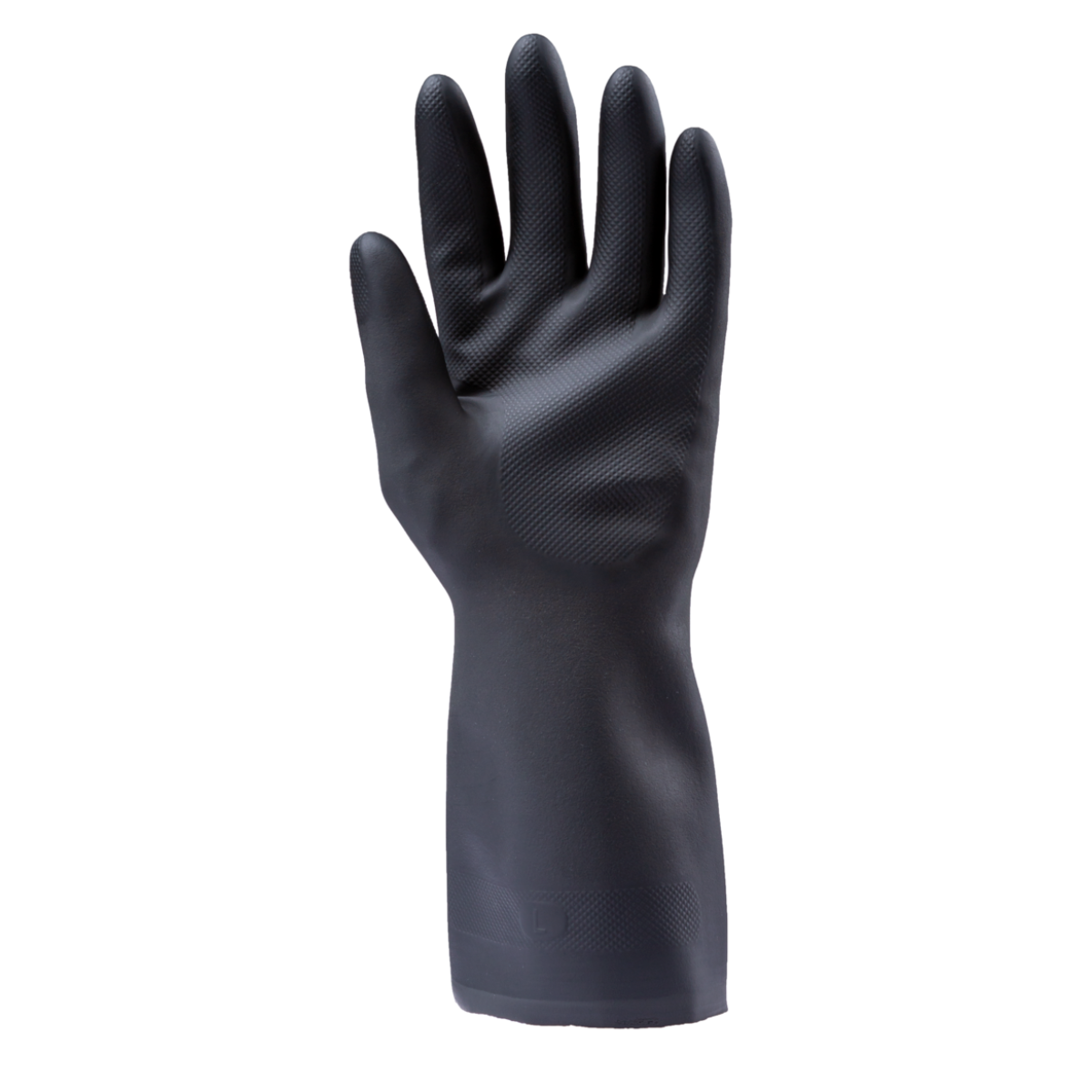 5310 Gants néoprène noir flocké   Protection chimique