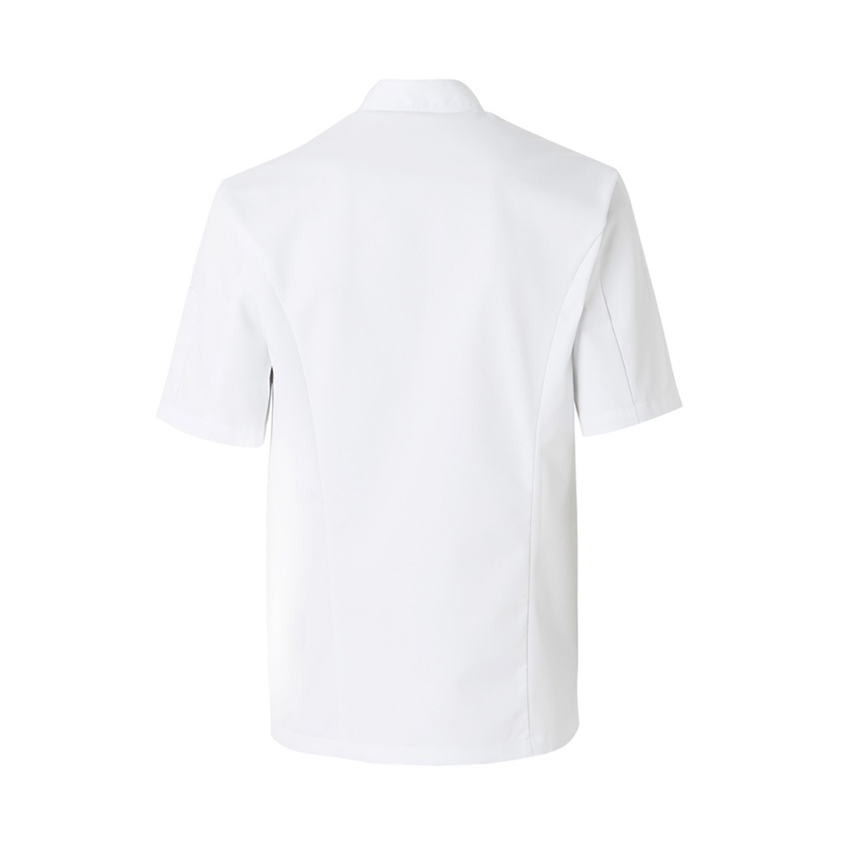 VESTE CUISINE BLANC MANCHE COURTE POLY/COTON MOLINEL