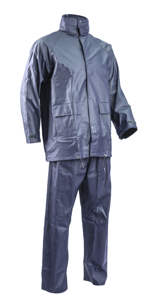 50820 ENSEMBLE DE PLUIE - PU SET - 100% PES ENDUIT PU 170G/M2 - MARINE